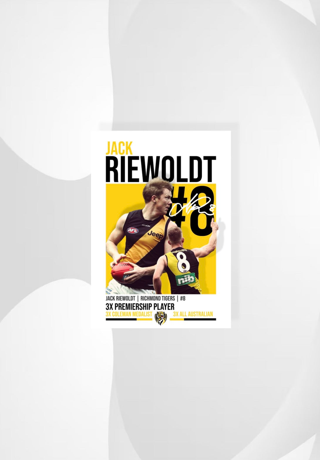 Jack Riewoldt Poster