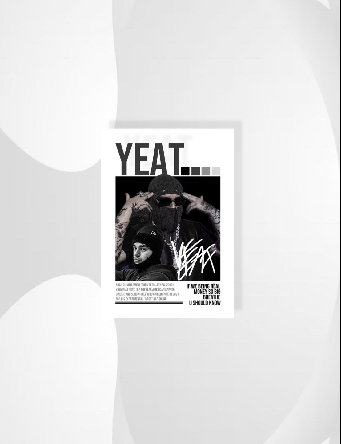 Yeat | Music Artist Poster