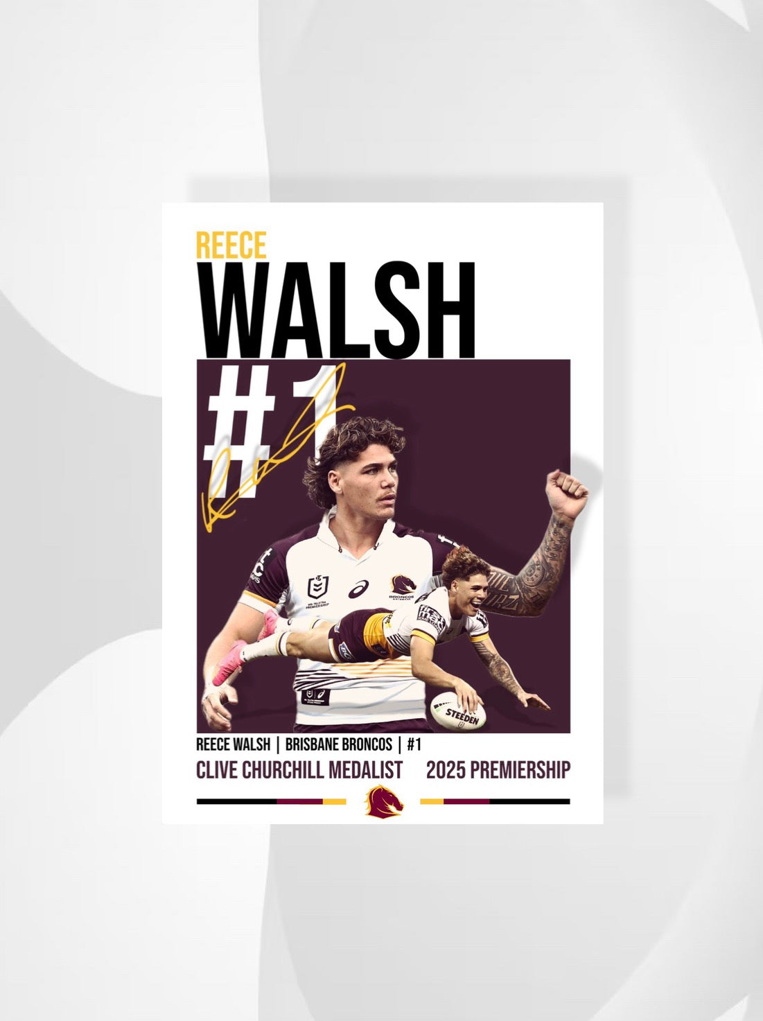 Reece Walsh Poster