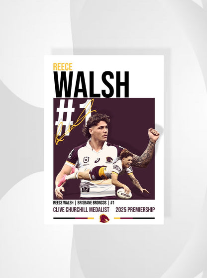 Reece Walsh Poster