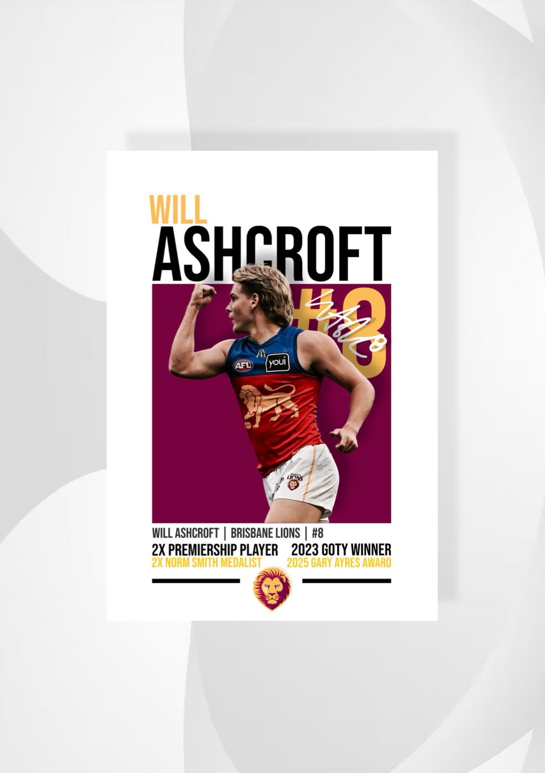 Will Ashcroft Poster