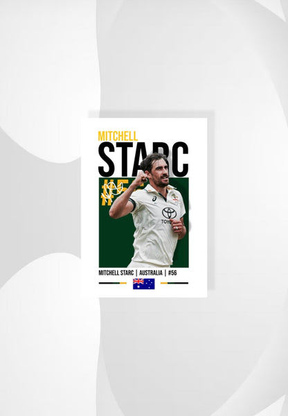 Mitchell Starc Poster