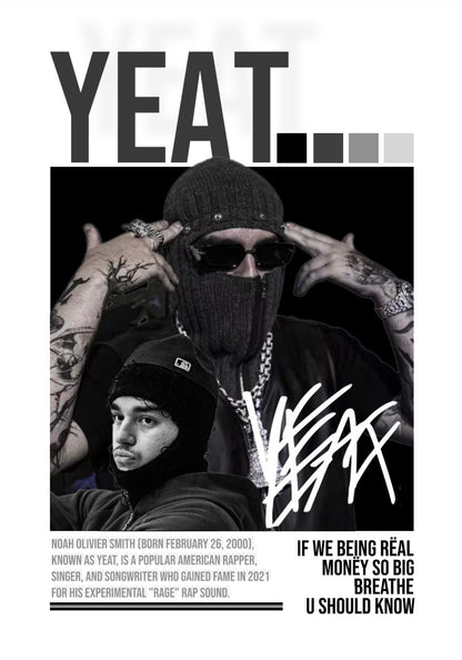 Yeat | Music Artist Poster