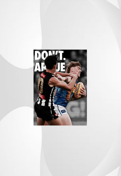 Harley Reid | West Coast AFL Poster | DONT ARGUE