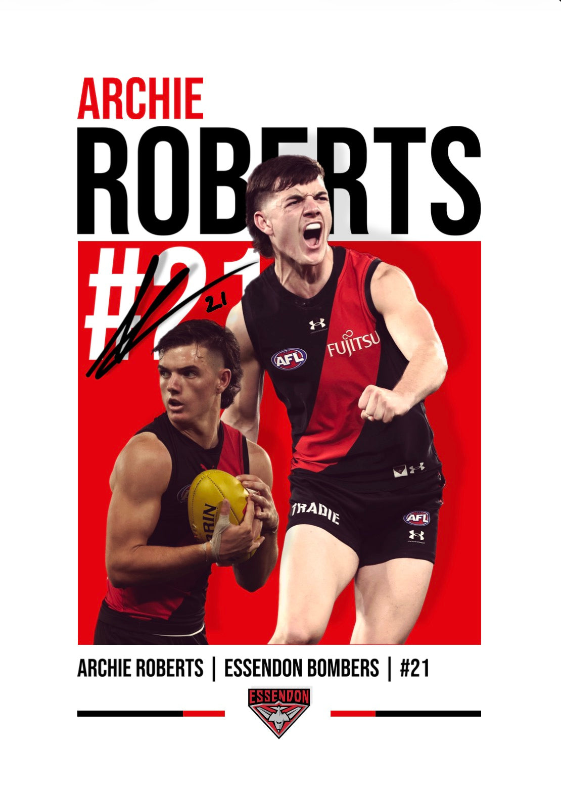 Archie Roberts Poster (Digital)