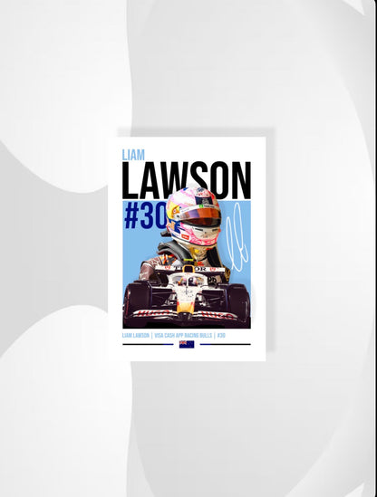 Liam Lawson Poster
