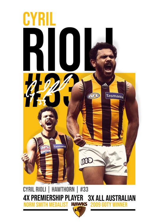 Cyril Rioli Poster