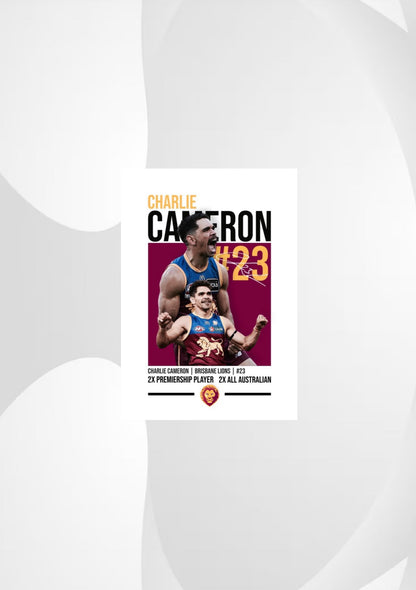 Charlie Cameron Poster