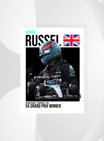 George Russel Poster