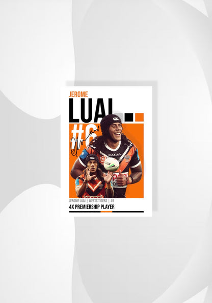 Jerome Luai | Wests Tigers NRL Poster