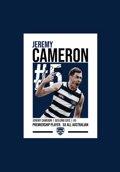 Jeremy Cameron Poster