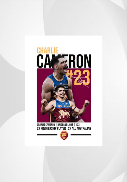 Charlie Cameron Poster