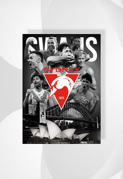 2026 Sydney Swans | AFL Team Poster