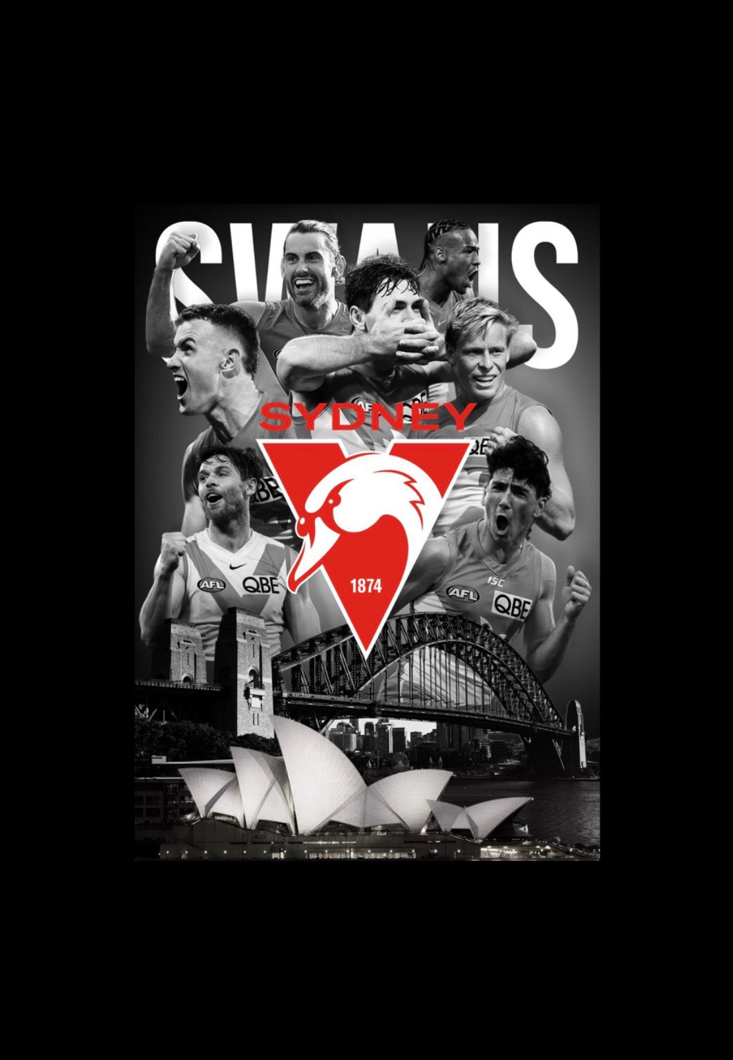 2026 Sydney Swans | AFL Team Poster