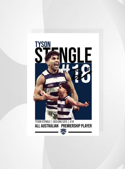 Tyson Stengle | Geelong AFL Poster