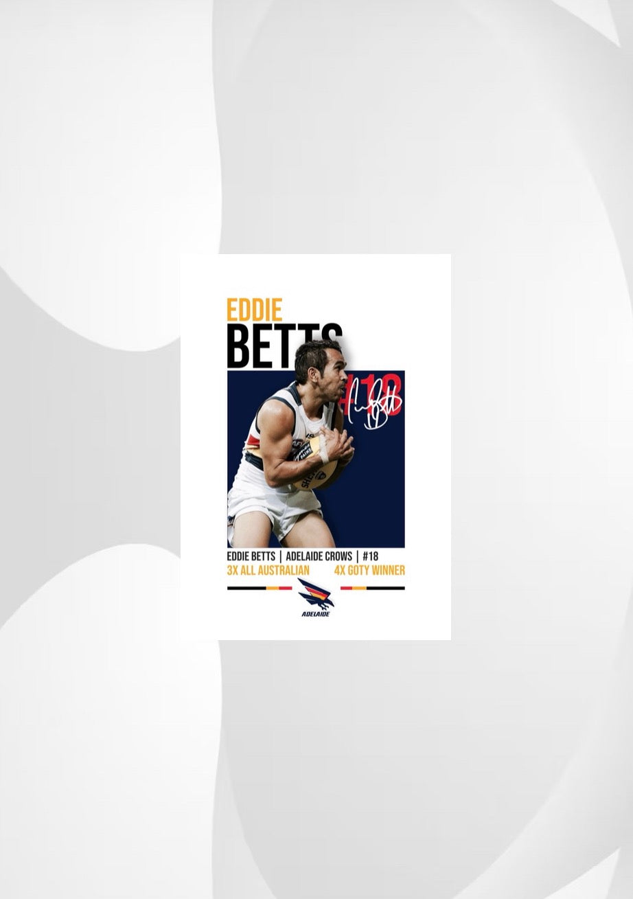 Eddie Betts | Adelaide Crows AFL Poster